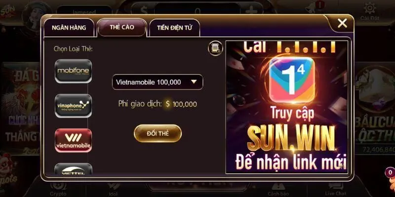 Điền thông tin ngân hàng vào biểu mẫu rút tiền
